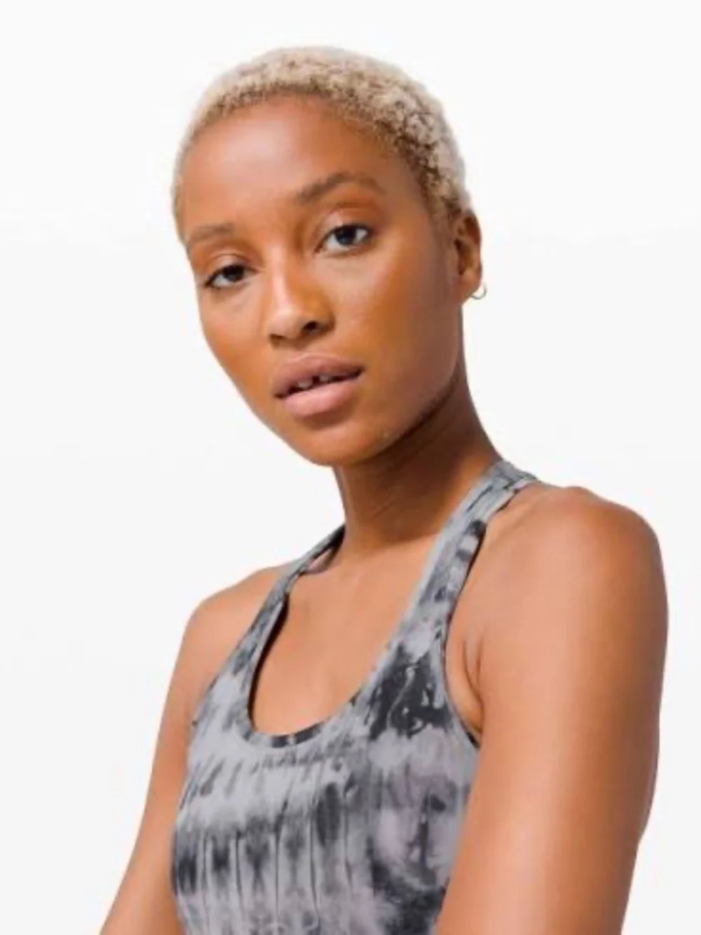 Lululemon Cool Racerback II Nulu Game Day Dark Chrome Black Multi